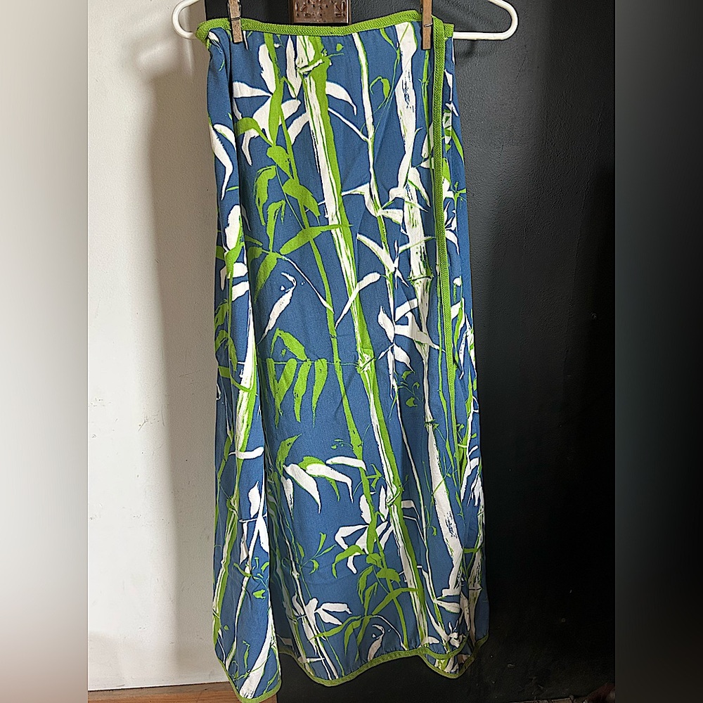 Vintage 70's Maxi Wrap Skirt Size S/M